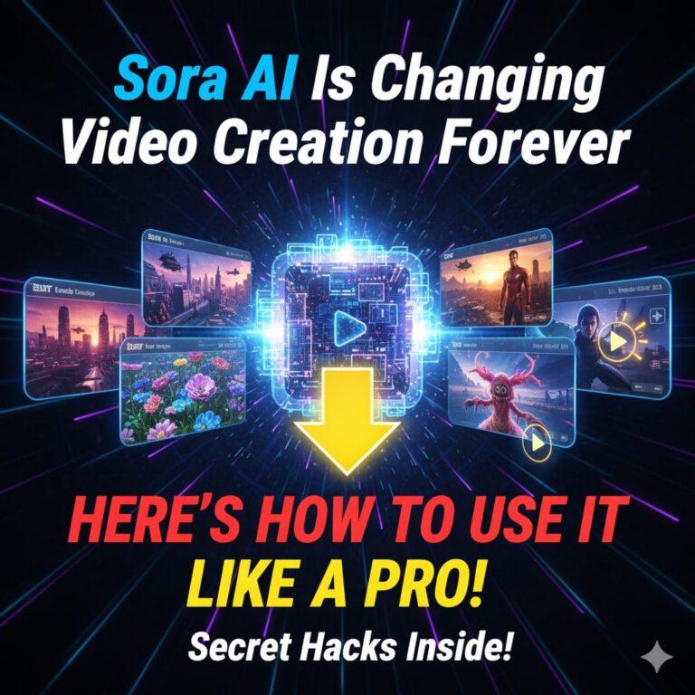 Sora AI Is Changing Video Creation Forever. Here’s How to Use It Like a Pro