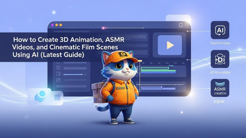 Make Scenes How to Create 3D Animation, ASMR Videos, and Cinematic Film Scenes ...
